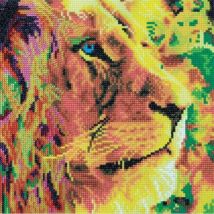 Crystal Art Crystal Art - Kit Broderie Diamant - Lion