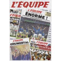 L Équipe Les Exploits des Équipes de France - Football, Basket, Rugby