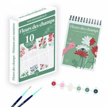 Maison Joliette Peinture aux numéros - Fleurs des Champs