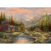 Schmidt Spiele Puzzle en bois - Le Ruisseau de Montagne