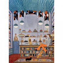 Puzzle Michèle Wilson Puzzle en Bois Découpé à la Main - La Chocolaterie