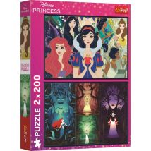 Trefl 2 Puzzles - Princesses Enchanteresses - Princesse Disney