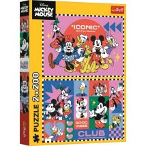 Trefl 2 Puzzles - Du Temps Avec Des Amis - Disney Standard Characters