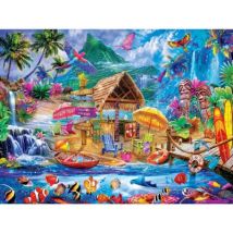 Master Pieces Tropics - Versteckte Bucht - EZ Grip 300 Teile Puzzle Master-Pieces-32600