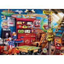 Master Pieces Man Cave - Nostalgie 1000 Teile Puzzle Master-Pieces-72301