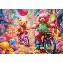 Master Pieces Colorize - Teddies im Wunderland 1000 Teile Puzzle Master-Pieces-72431