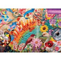 Master Pieces Quilted - Kreativität im Flug 1000 Teile Puzzle Master-Pieces-72454
