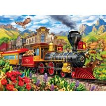 Master Pieces Railways - Nach Westen 1000 Teile Puzzle Master-Pieces-72516