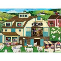 Master Pieces Hometown Gallery - Janet's Wollwelt 1000 Teile Puzzle Master-Pieces-72550