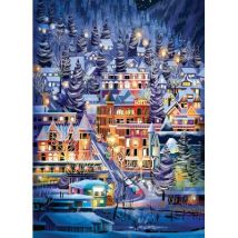 Cobble Hill Ski-Stadt 500 Teile Puzzle Cobble-Hill-45098