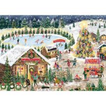 Falcon Winter Village 1000 Teile Puzzle Falcon-00515