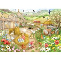 Falcon Bringing in the Hay 1000 Teile Puzzle Falcon-00185