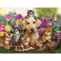 SunsOut XXL Teile - Kätzchen Sitzen 300 Teile Puzzle Sunsout-28940