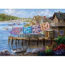 SunsOut XXL Teile - Dockside Steppdecken 500 Teile Puzzle Sunsout-19271