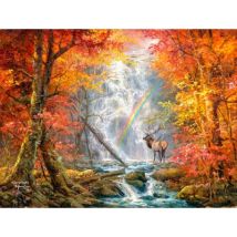 SunsOut Wapiti Wasserfälle 500 Teile Puzzle Sunsout-69425
