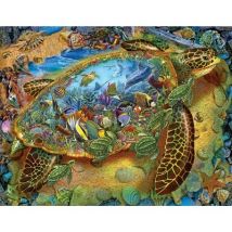 SunsOut Lewis T. Johnson - Sea Turtle World 1000 Teile Puzzle Sunsout-39286