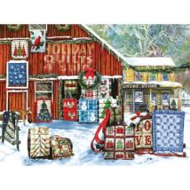 SunsOut Tom Wood - Holiday Quilts 1000 Teile Puzzle Sunsout-28735