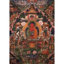 Grafika Buddha Amitabha in His Pure Land of Suvakti 1500 Teile Puzzle Grafika-T-00601