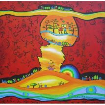 Grafika Anne Poiré & Patrick Guallino: Epanouissement coloré 1000 Teile Puzzle Grafika-T-02259