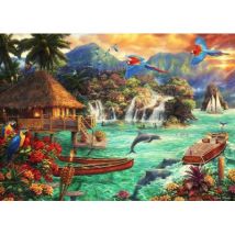 Grafika Chuck Pinson - Island Life 500 Teile Puzzle Grafika-F-32297