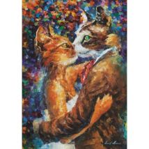 Art Puzzle Tanz der Verliebten Katzen 1000 Teile Puzzle Art-Puzzle-4226