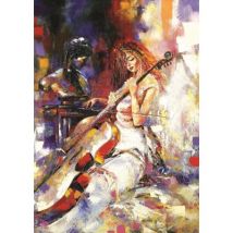 Art Puzzle Der Cellist 500 Teile Puzzle Art-Puzzle-5088