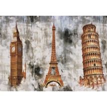 Art Puzzle Three Cities - Drei Türme 1000 Teile Puzzle Art-Puzzle-5199