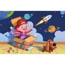 Art Puzzle Wooden Puzzle - Tiny Astronaut 50 Teile Puzzle Art-Puzzle-5886