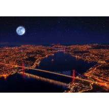 Art Puzzle Neon Puzzle - Three Bridges, Bosphorus 1000 Teile Puzzle Art-Puzzle-5239