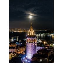 Art Puzzle Neon Puzzle - Galata-Turm 1000 Teile Puzzle Art-Puzzle-5241