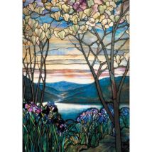 Piatnik Tiffany - Magnolias Et Iris 1000 Teile Puzzle Piatnik-5520