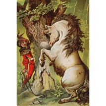 Grafika Kids XXL Teile - Das tapfere Schneiderlein, Illustration von Carl Offterdinger 12 Teile Puzzle Grafika-Kids-00134