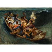 Grafika Kids Eugène Delacroix: Christus im Sturm auf dem Meer, 1841 24 Teile Puzzle Grafika-Kids-00293
