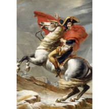 Grafika Kids Jacques-Louis David: Bonaparte beim Überschreiten der Alpen am Großen Sankt Bernhard 12 Teile Puzzle Grafika-F-30917