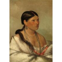 Grafika Kids George Catlin: The Female Eagle - Shawano, 1830 104 Teile Puzzle Grafika-F-31781