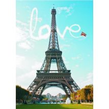 Gold Puzzle Love at Paris 1000 Teile Puzzle Gold-Puzzle-60089