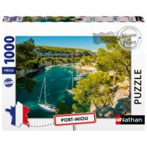 Nathan Französische Regionen - Bucht von Port-Miou 1000 Teile Puzzle Nathan-02011