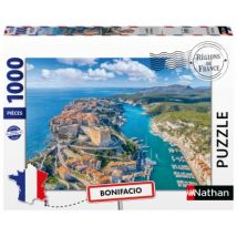 Nathan Französische Regionen - Zitadelle von Bonifacio 1000 Teile Puzzle Nathan-02006