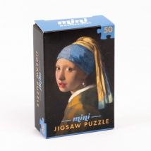Professor Puzzle Mini Puzzle - Girl With Pearl Earring 50 Teile Puzzle Professor-Puzzle-GirlWithaPearlEarring
