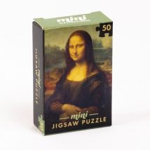 Professor Puzzle Mini Puzzle - Mona Lisa 50 Teile Puzzle Professor-Puzzle-MonaLisa