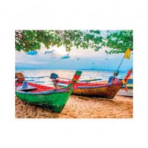 Dino Fischerboote 2000 Teile Puzzle Dino-56131