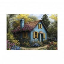 Dino Blaues Haus 500 Teile Puzzle Dino-50291