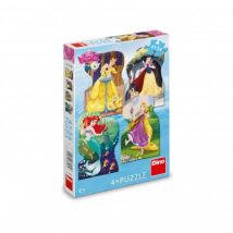 Dino 4 Puzzles - Disney Princess 54 Teile Puzzle Dino-33318