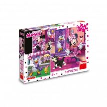 Dino 3 Puzzles - Minnie 55 Teile Puzzle Dino-33522