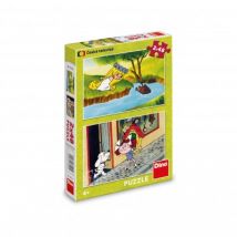 Dino 2 Puzzles - Fairy Tales 48 Teile Puzzle Dino-38158
