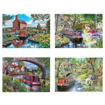HOP - House of Puzzles 4 Puzzles - Auf dem Kanal 500 Teile Puzzle House-Of-Puzzles-HP0769