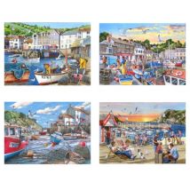 HOP - House of Puzzles 4 Puzzles - Am Hafen 500 Teile Puzzle House-Of-Puzzles-HP0768
