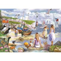 HOP - House of Puzzles XXL Teile - Küstenbrisen 500 Teile Puzzle House-Of-Puzzles-HP0502