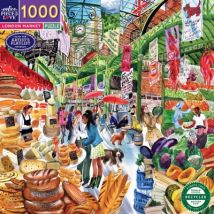 eeBoo Londoner Markt 1000 Teile Puzzle eeBoo-52135