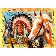 Bluebird Puzzle Indian Chief 1500 Teile Puzzle Bluebird-Puzzle-F-90883